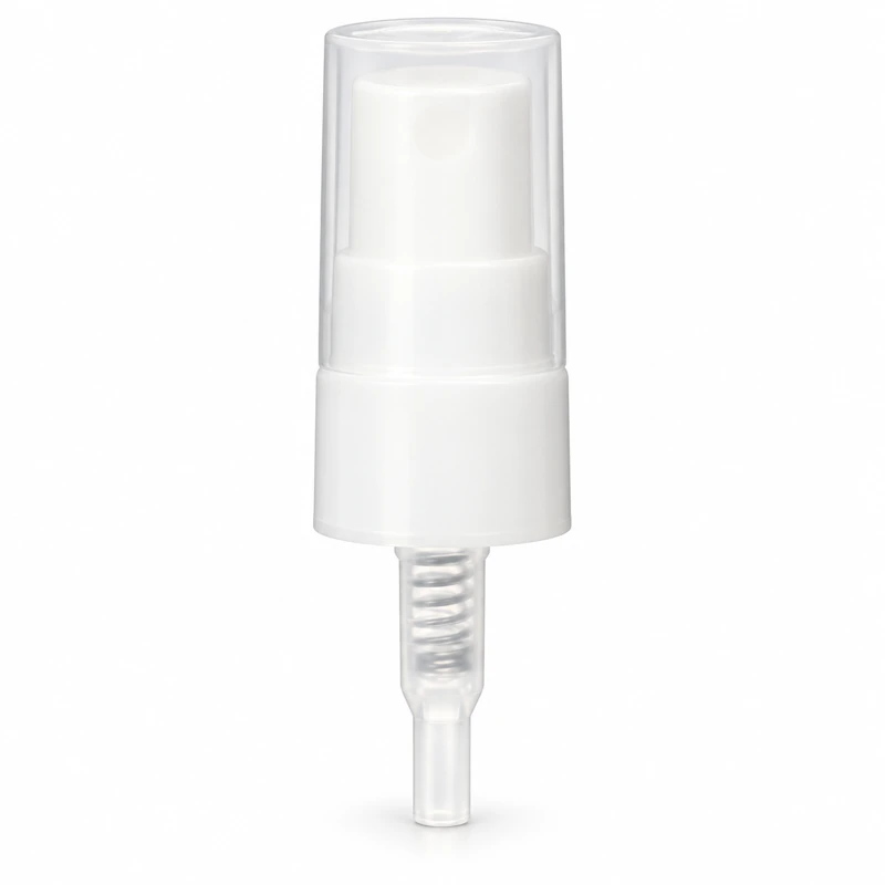 FMA-01 / Reference 01 - 11/415: White sprayer beneath a tall translucent cap