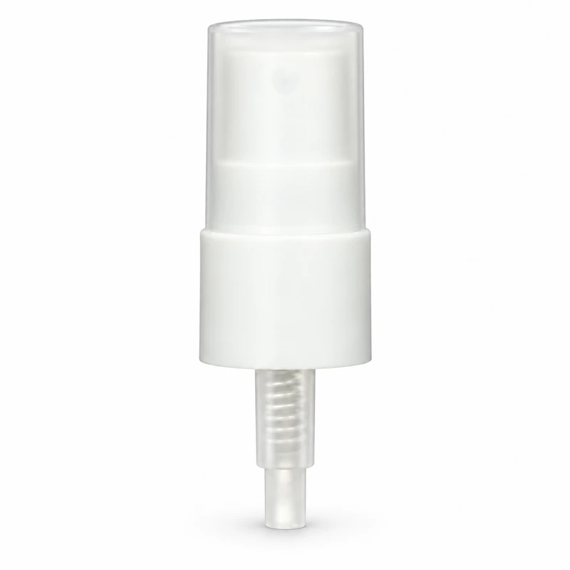 FMA-01 / Reference 12 - 18/415s: White sprayer with a smooth white collar and tall cap