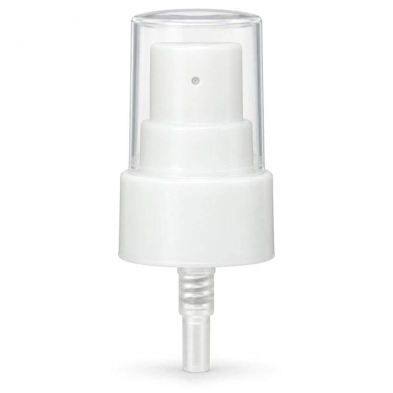 FMA-01 / Reference 22 - 22/410: White compact sprayer with a translucent cap and wide base