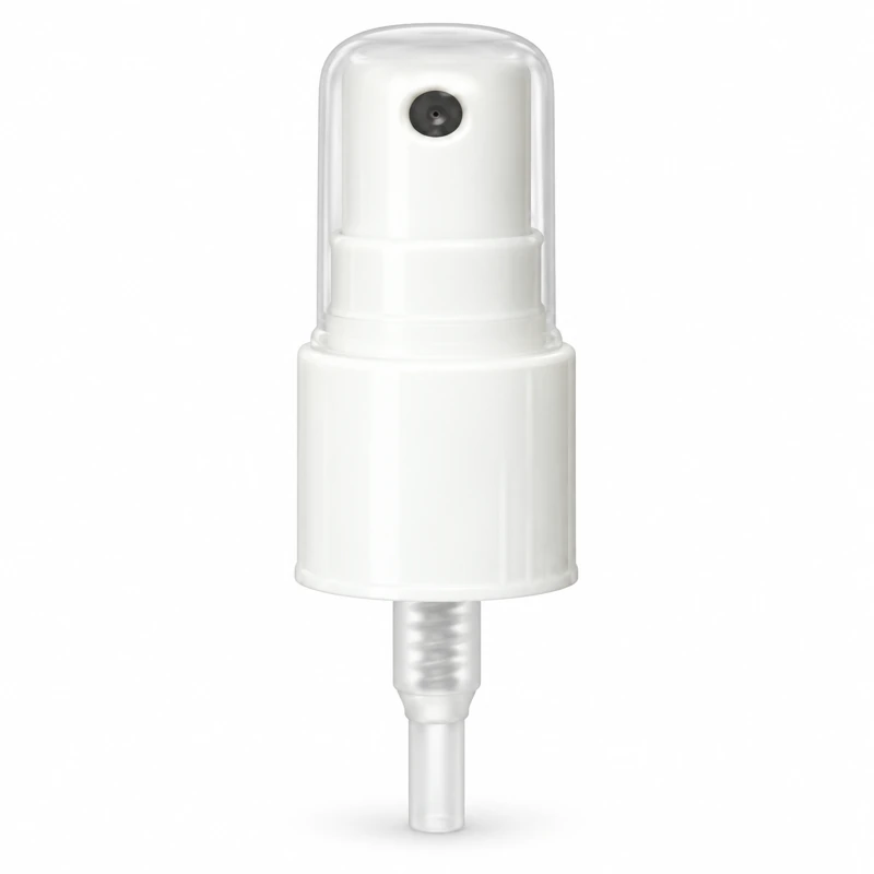 FMA-01 / Reference 25 - 22/415: White sprayer with a ribbed collar, without cap