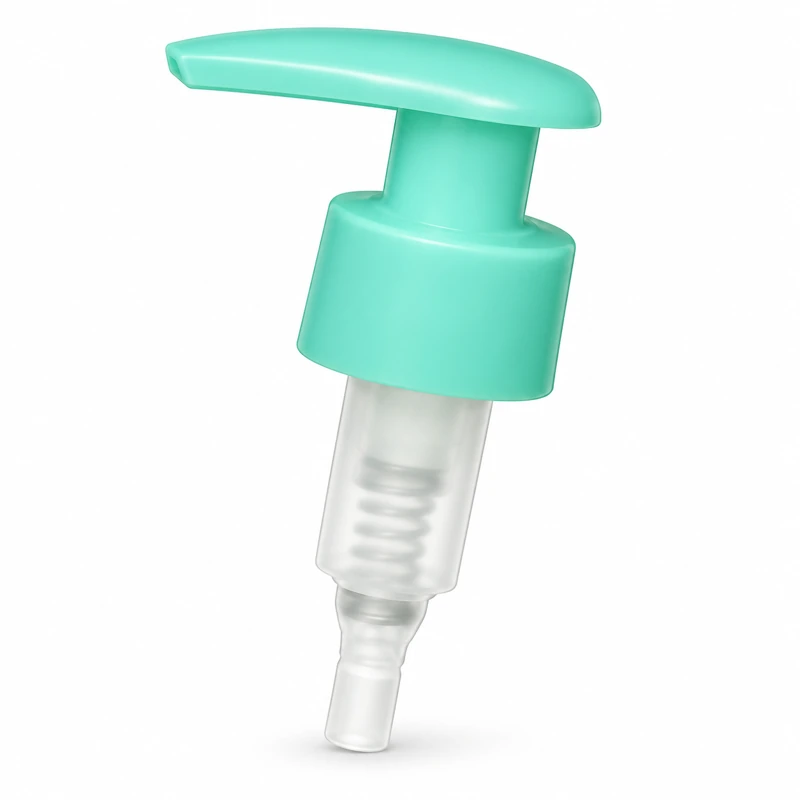 L1-10A / mint: Mint-green broad actuator and mint-green collar