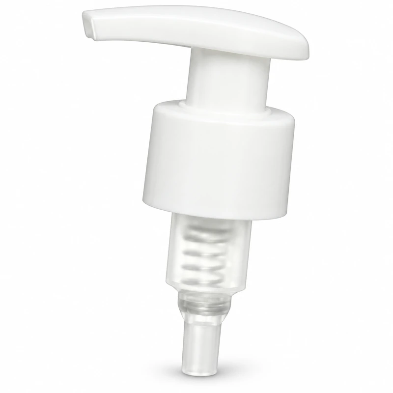 L1-10A / white: White broad actuator and smooth white collar