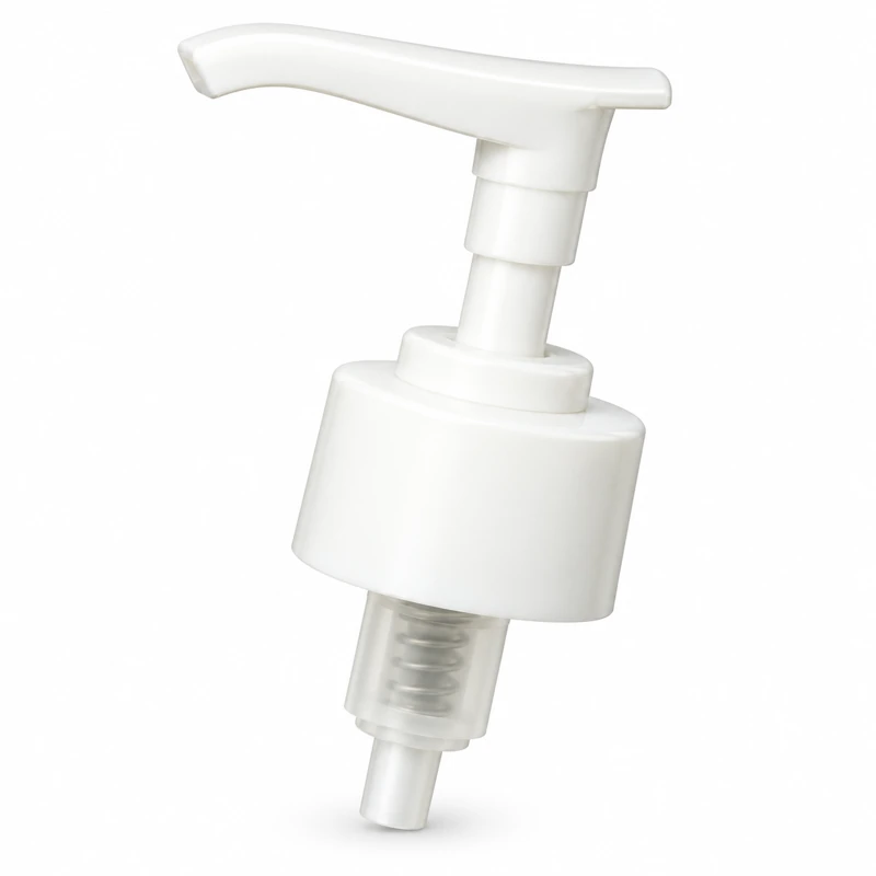 L1-12: White long rounded actuator and white collar