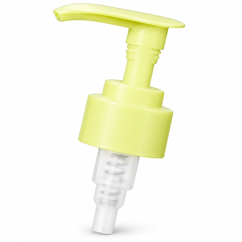 L1-17: Yellow long slim actuator and matching collar
