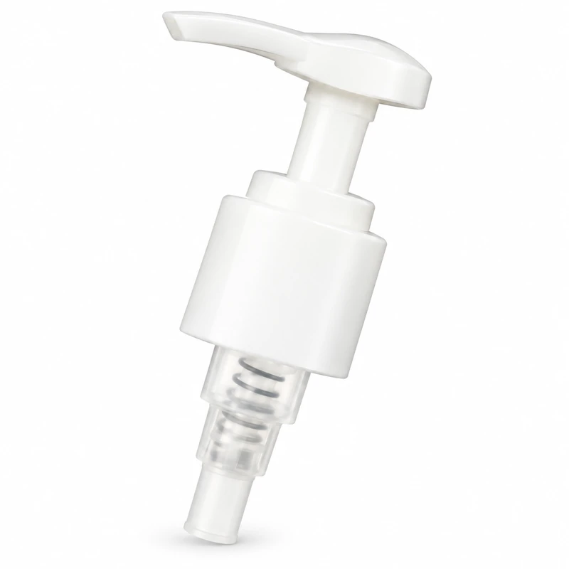 L1-2: White gently curved actuator and white collar