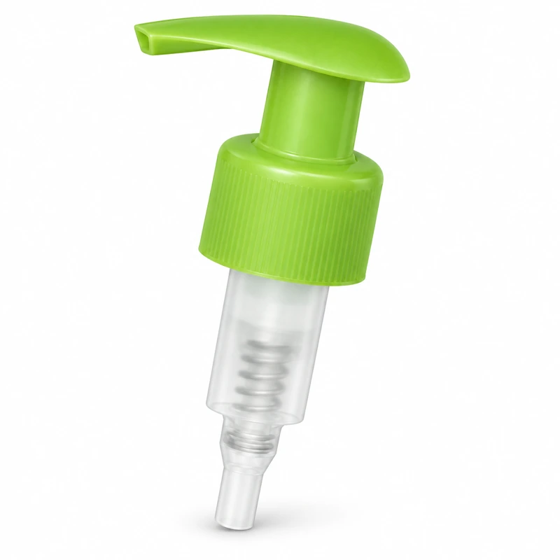 L1-20A: Green low-profile curved actuator and green collar