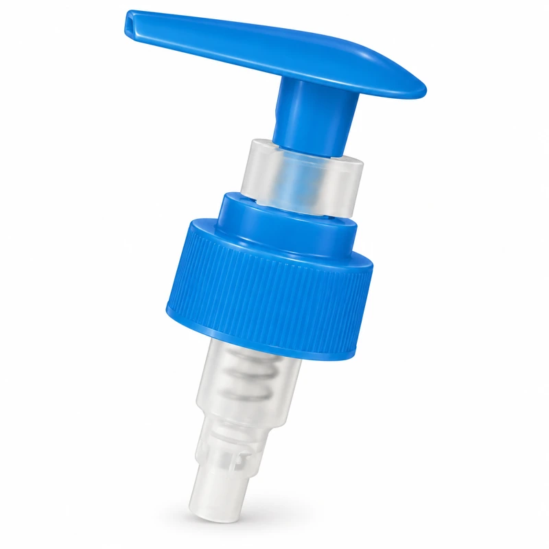 L1-9: Blue sloping actuator with a silver-tone neck accent and blue collar