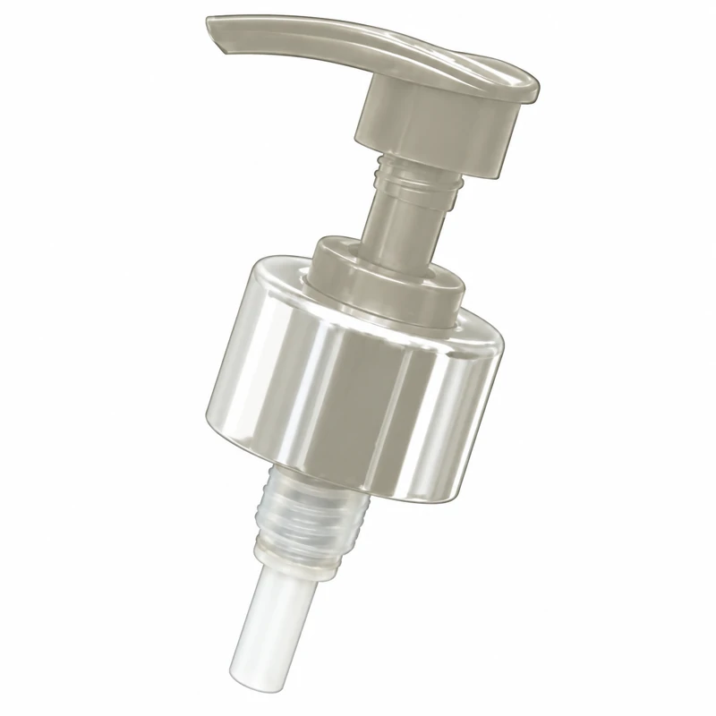 L2-5: Gray actuator with a silver-tone collar