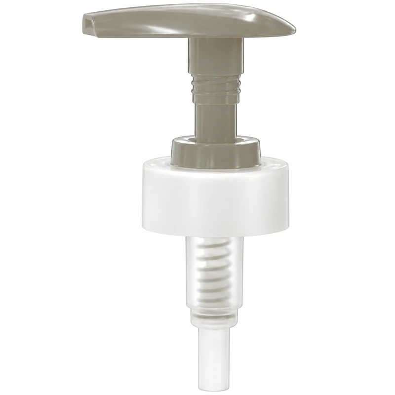 Reference B: Tall gray actuator with a white collar