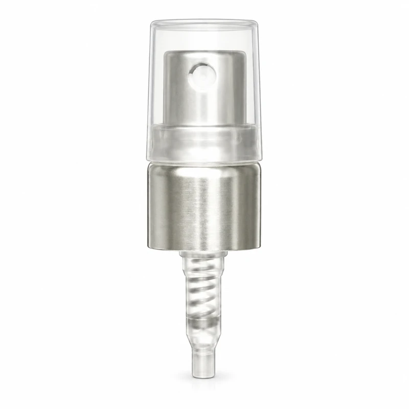 Reference 14 · 12/415: Silver-tone narrow sprayer with translucent overcap