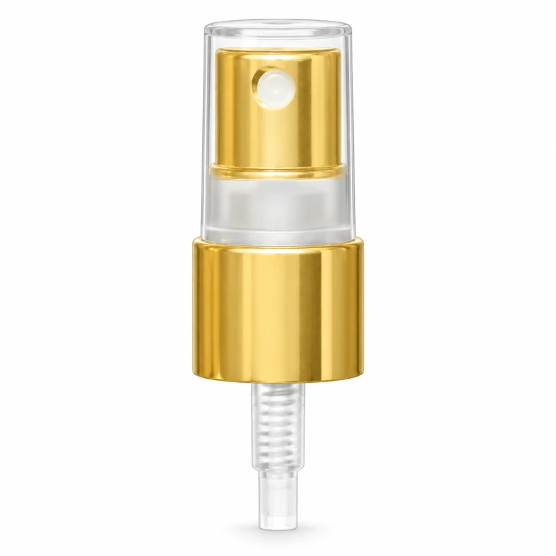 Reference 16 · 18/415: Gold-tone sprayer with white spacer and clear overcap