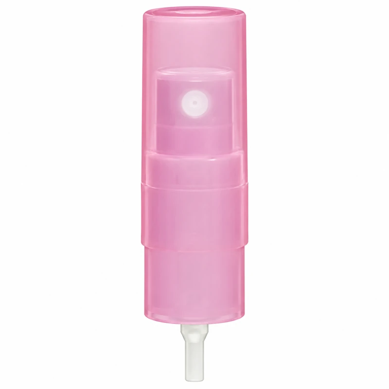 Reference 01 · 13/415s: Pink translucent overcap and pink sprayer