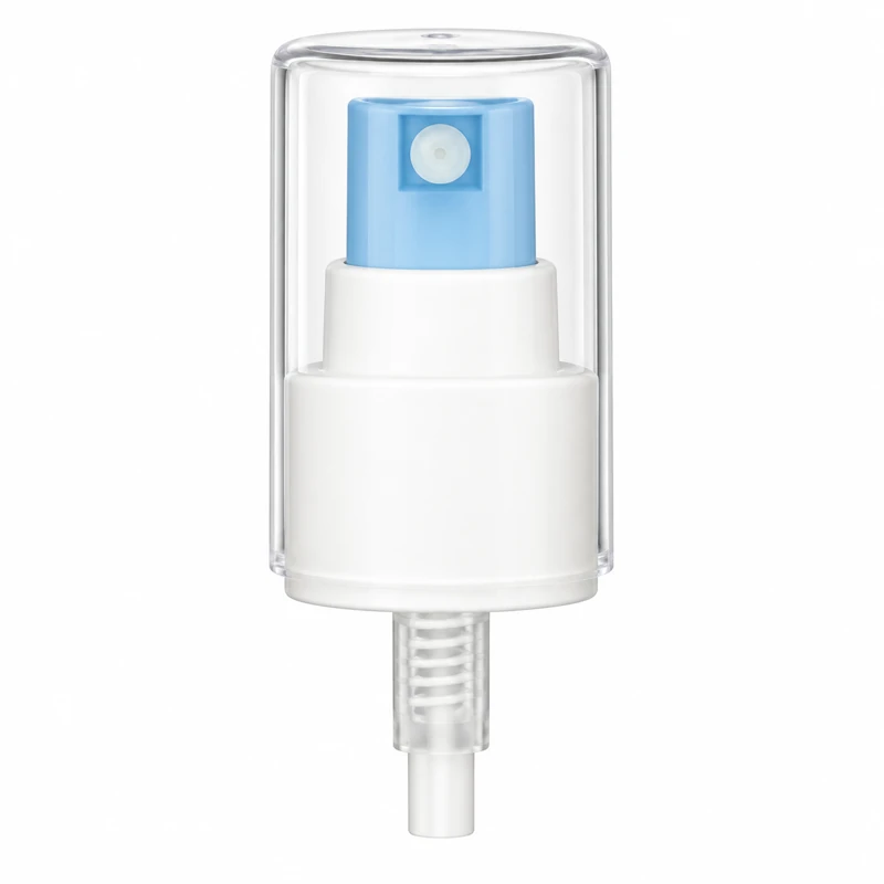 Reference 16 · 24/410s: Blue actuator, white collar and clear overcap