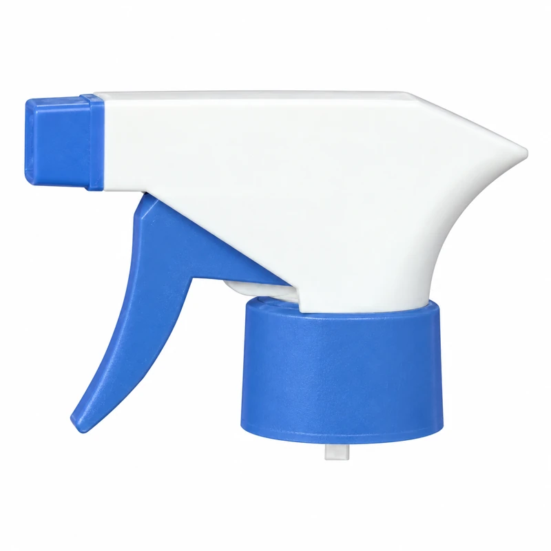 SP-5B: White angular shell with a blue square nozzle, trigger and collar