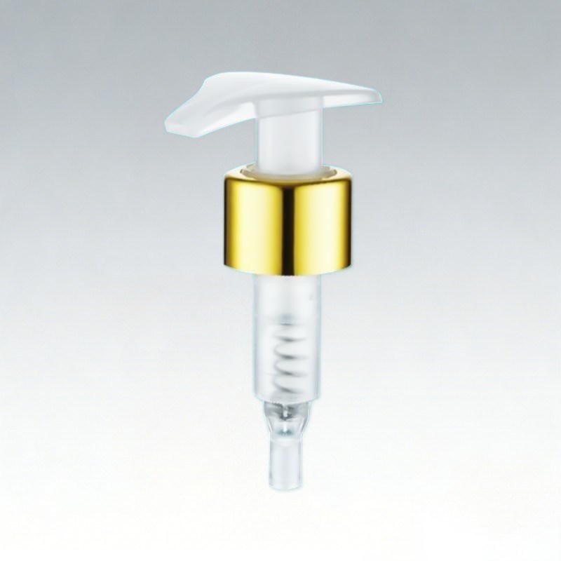 SP-LP-007 left-right lotion pump with round actuator