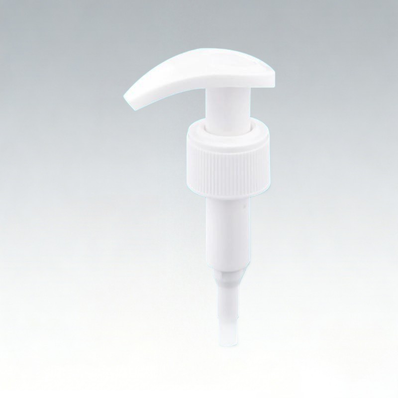 SP-LP-015 left-right lotion pump with long bent actuator