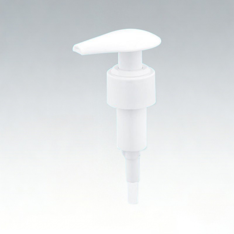 SP-LP-029 left-right external-spring lotion pump with round actuator