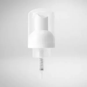 White 24/410 Neck Foam Pump for Face Cleaning Products Supplier In China