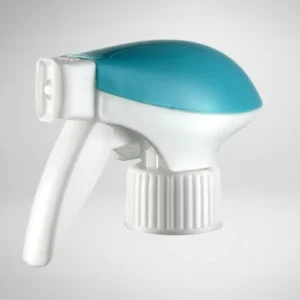 Plastic ribbed trigger sprayer with spray/stream nozzle with 28-410 neck in fashion dual color  Supplier In China