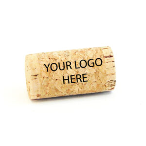 Custom - printed wine corks for personalized wine labels